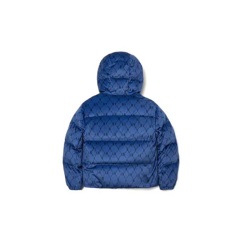 MLB Down Jacket Cropped Women's Dark Blue-1