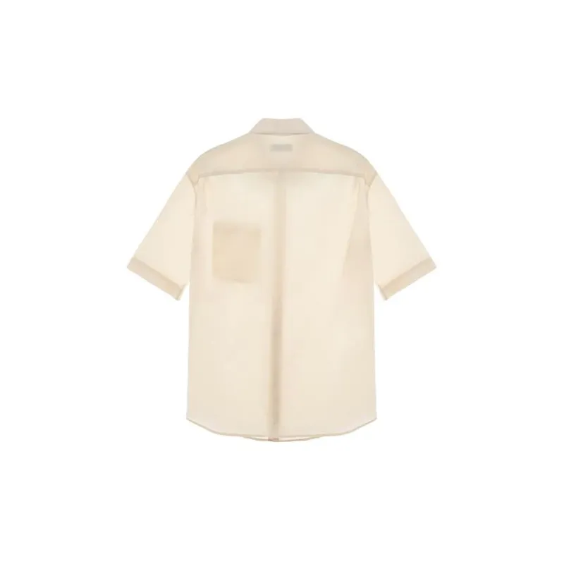 Lemaire Shirts Men Ecru-1