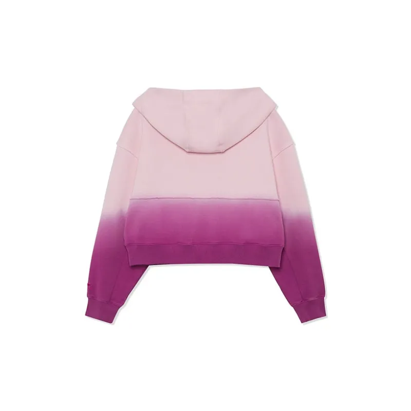 LiNing Sweatshirts Women's Coral Pink Explosive Purple-1