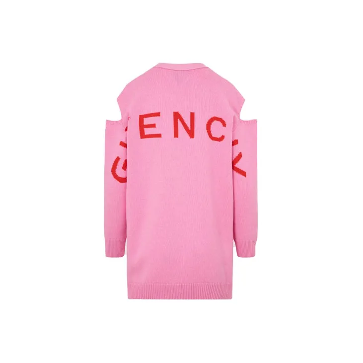 GIVENCHY SS21 Loose Fit Knitwear Women's Pink-1