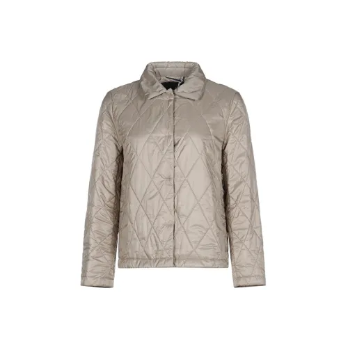 WEEKEND MaxMara Puffer Jackets Women's Dark Beige