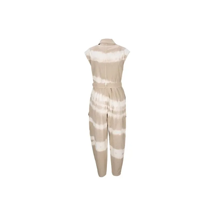 Stella McCartney SS21 One Piece Pants Women's Beige-1