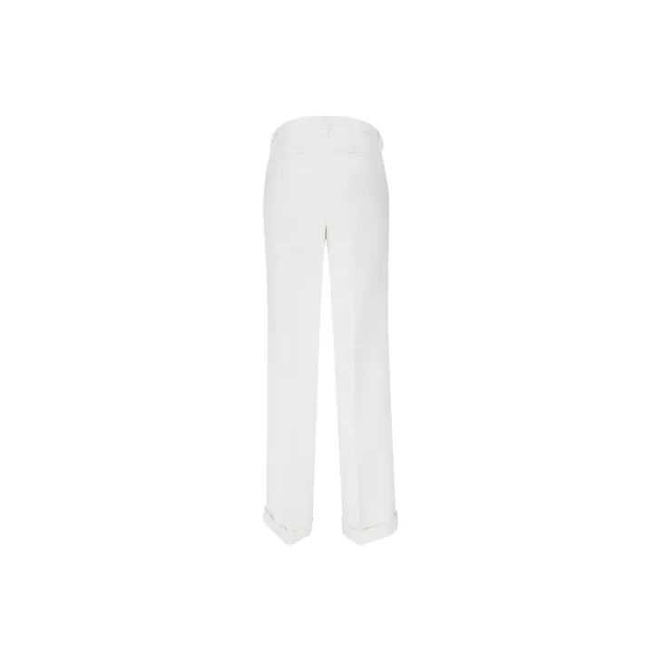 OFF WHITE Contrasting Trim Tailored Trousers-1