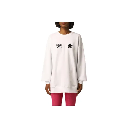 CHIARA FERRAGNI Sweatshirts Women's White