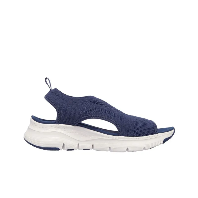 Skechers Arch Fit Series Beach Sandals Women's Marine Blue/White-1