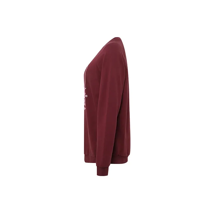KENZO Sweatshirts Women's Burgundy-2