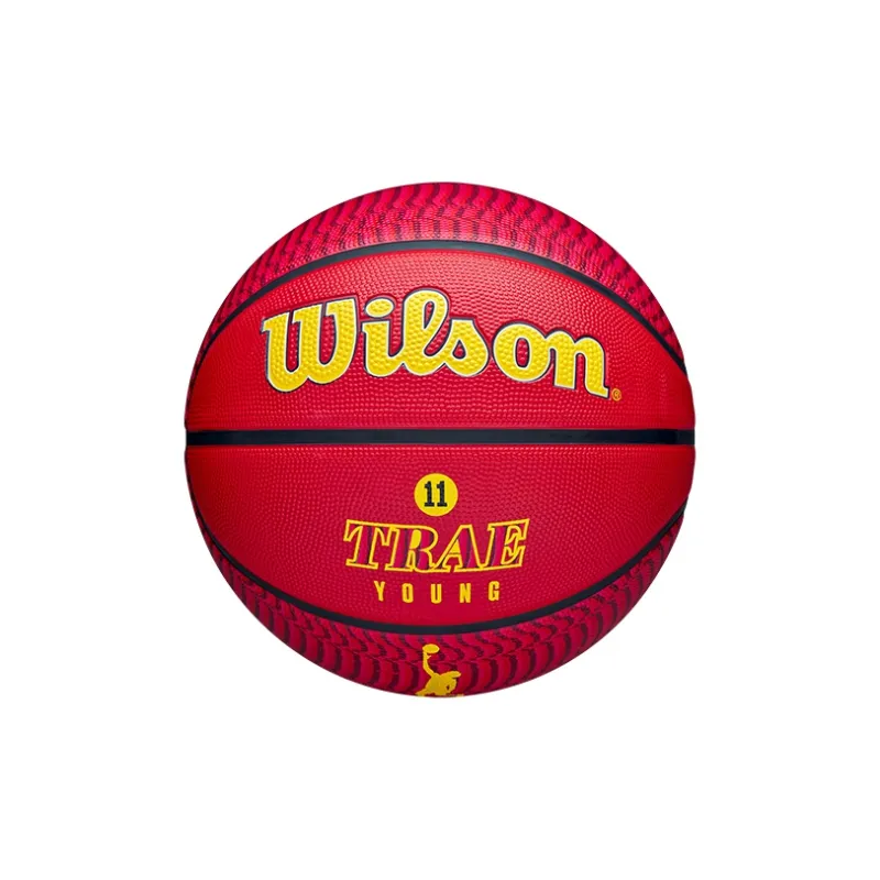 Wilson NBA Rubber Basketball Red Size 7 Ball Training-0