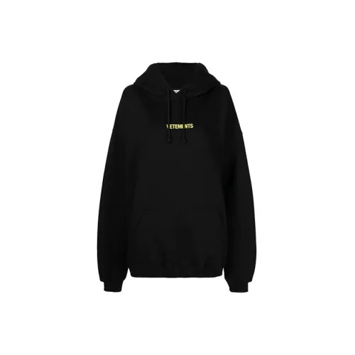 Vetements Sweatshirts Women's Black