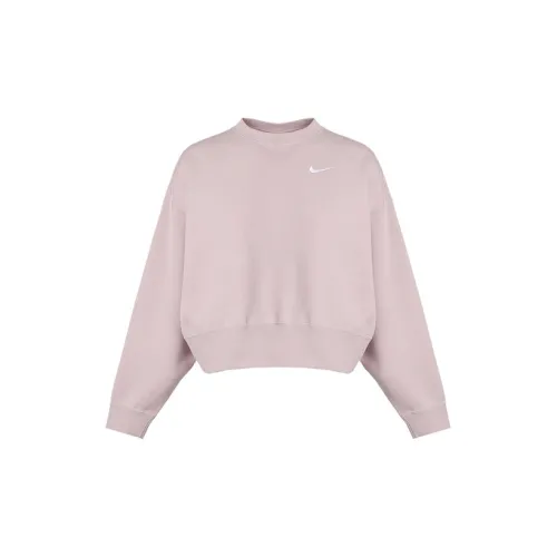 Nike Sportswear Essentials Series Sweatshirts Women's Champagne