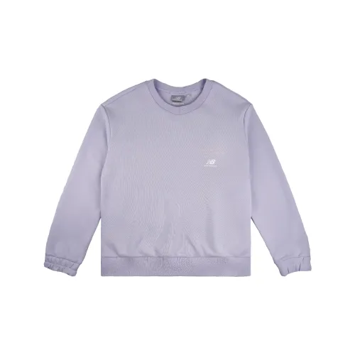 New Balance Sweatshirts Women's Light Purple