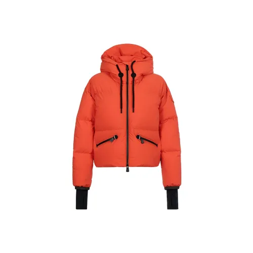 Moncler Down Jackets Women's Orange Red