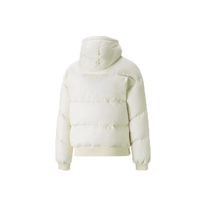 PUMA CLASSICS Down Jackets Women's Ivory White-1