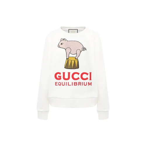 GUCCI Sweatshirts Women's White