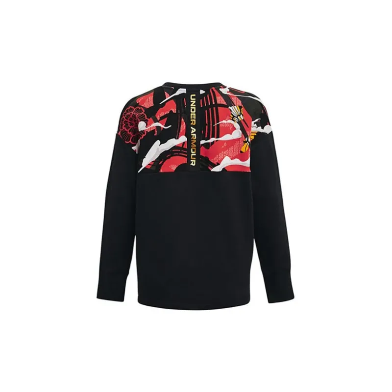 Under Armour Rival Fleece Sweatshirts Women's Black-1