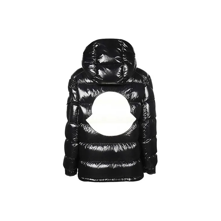 Moncler Maya Short Down Jacket Black-1