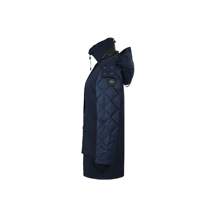 Canada Goose Elwin Series Down Jacket Winter Women's Marine Blue-2