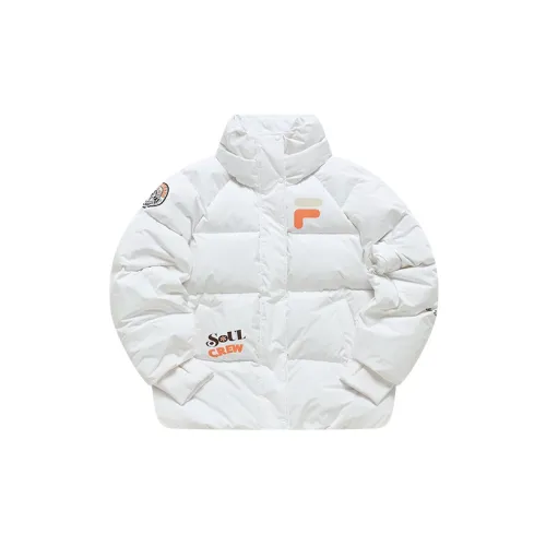 FILA FUSION Down Jackets Women's Standard White