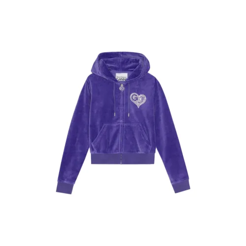 GANNI Sweatshirts Women's Purple