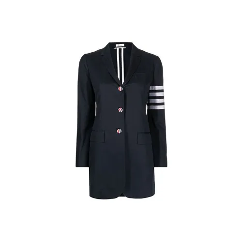 THOM BROWNE Business Suits Women's Dark Blue