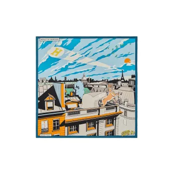 HERMES Silk Silk Scarves Women's