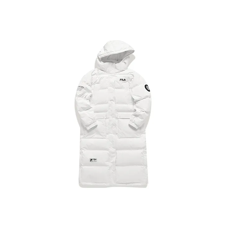 FILA FUSION Down Jacket Winter Women's Standard White-1