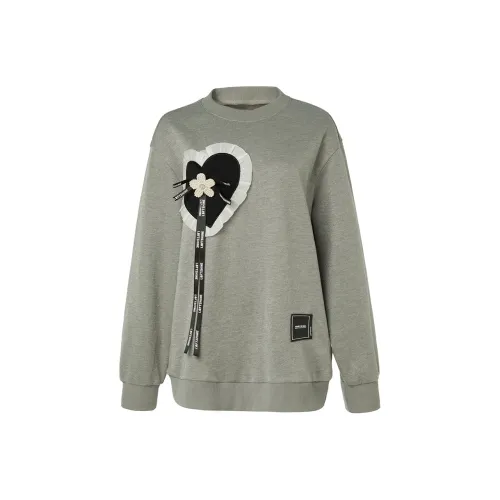 LOFT SHINE Sweatshirts Women's Gray