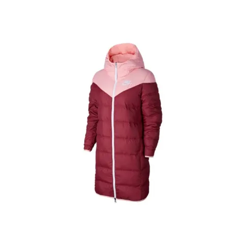 Nike Down Jackets Women's Red