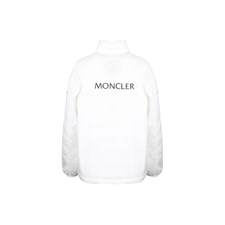 Moncler Zip Hooded Menchib Lightweight Shell Jacket 'White'-1
