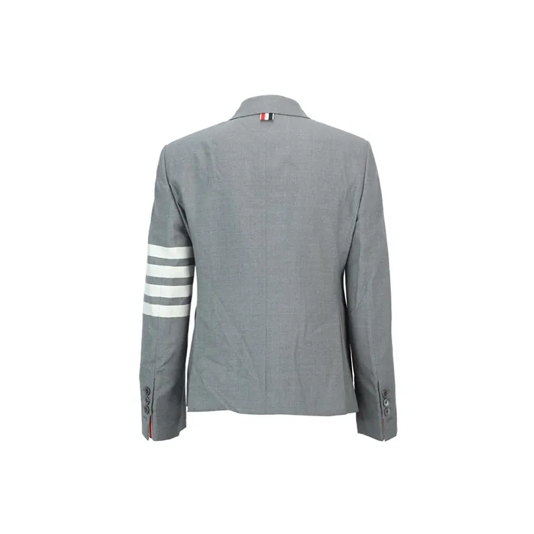 THOM BROWNE Plain Weave 4 Bar High Armhole Sport Coat-1