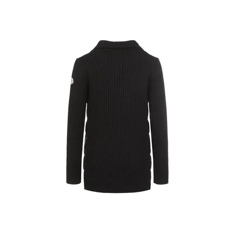 Moncler Logo Patch High Neck Coat-1