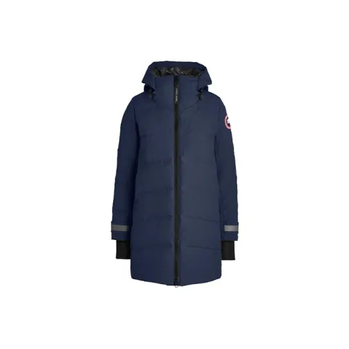 Canada Goose Down Jackets Women's Elegant Ocean Blue