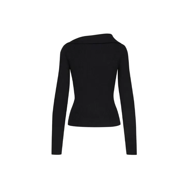 Alexander McQueen FW21 Slim Fit Knitwear Women's Black-1