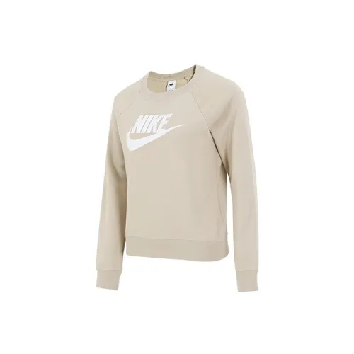 Nike Sportswear Essentials Series Sweatshirts Women's Khaki