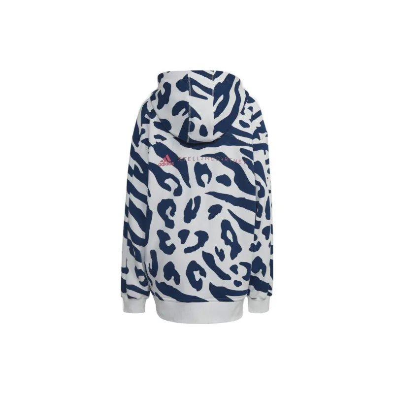 Adidas Arsenal By Stella McCartney Full Zip Hoodie White/Blue-1