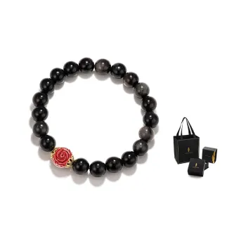 Jodie&Kevin Obsidian Bracelets Unisex