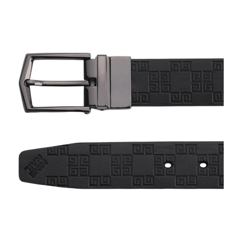NINE NAIL Leather Belts Men-2