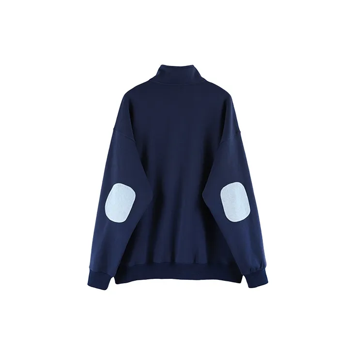 OAKAO Sweatshirts Unisex Navy Blue-1