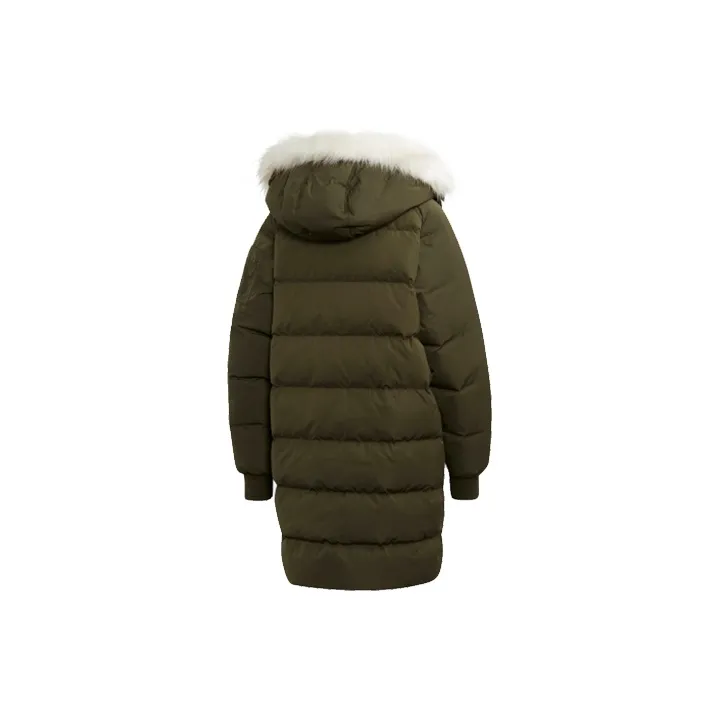 Adidas Originals Down Jackets Women's Night Cargo Green-1