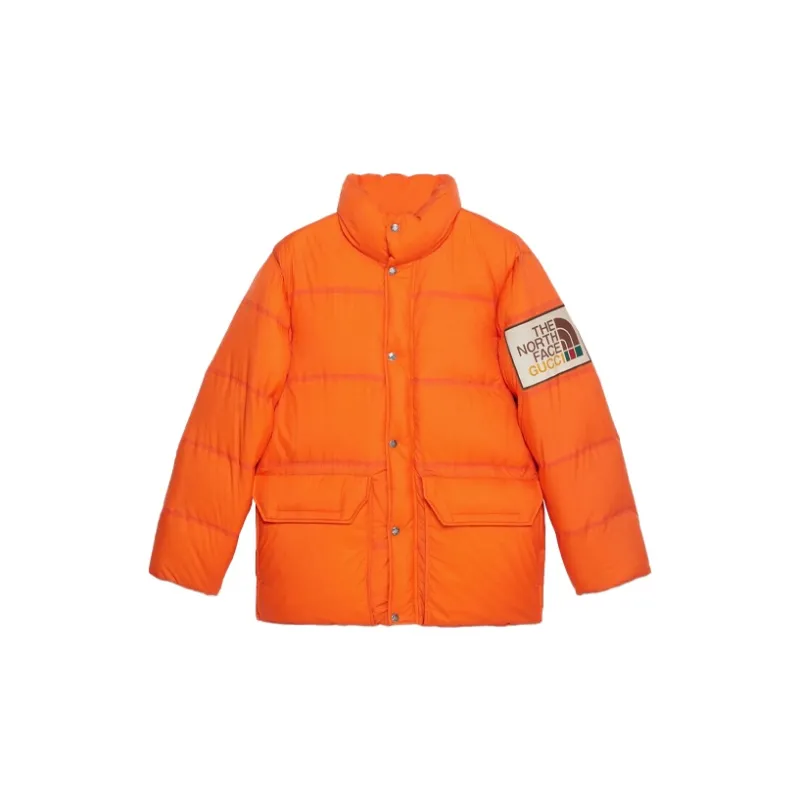 GUCCI X The North Face Padded Jacket Orange-1