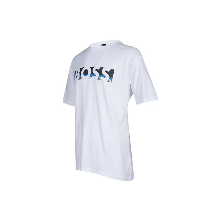 HUGO BOSS Short Sleeved T Shirts Men's White-1