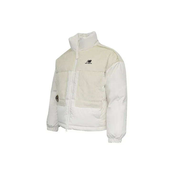 New Balance Down Jackets Women's Beige Yellow-2