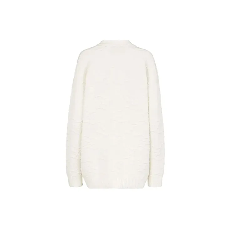 FENDI Cashmere Sweaters Women's White-1