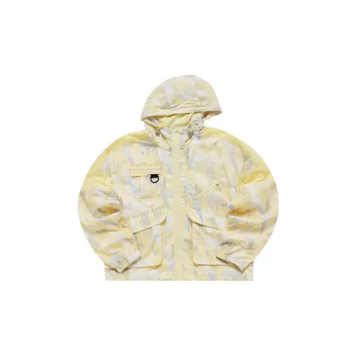 FILA FUSION WHITEMOUNTAINEERING Jackets Women's Potato Chip Yellow