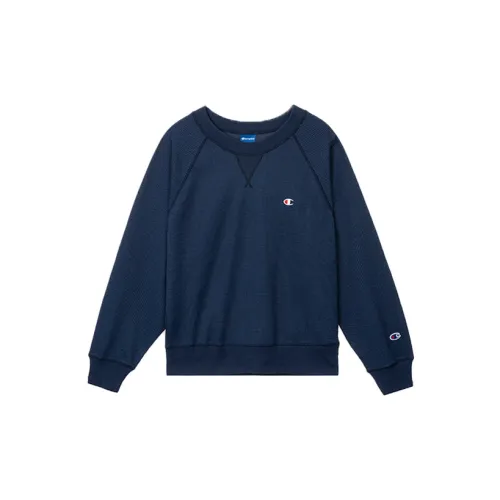 Champion Sweatshirts Women's Navy Blue