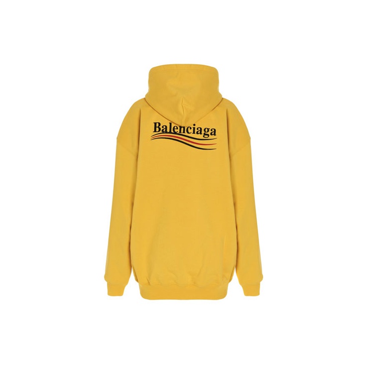 Balenciaga sweatshirt womens yellow on sale