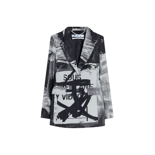 OFF-WHITE FW21 Business Suits Women's Gray