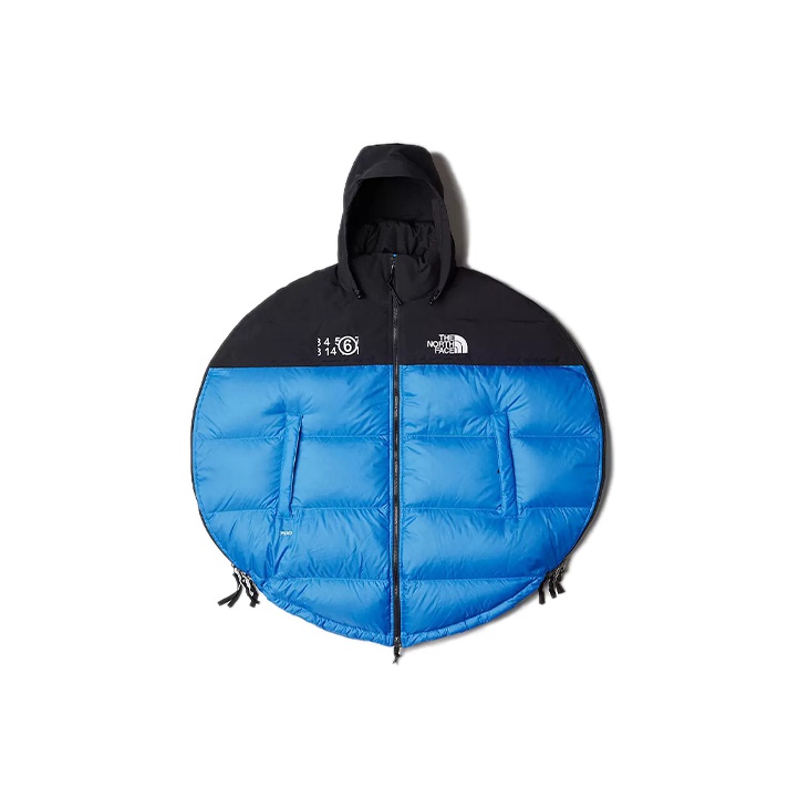 Mm6 Maison Margiela X THE NORTH FACE Down Jacket Women's Blue - POIZON