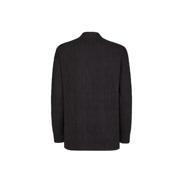 FENDI SS21 Loose Fit Knitwear Women's Black-1