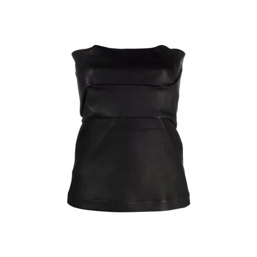 RICK OWENS Strapless Tops Women's Black