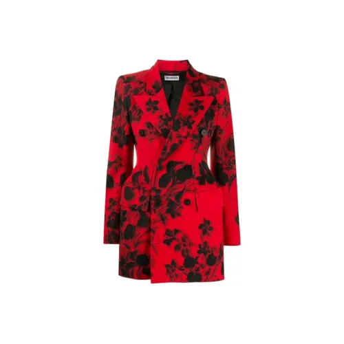 Balenciaga Business Suits Women's Red